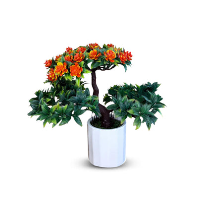 Artificial : Bonsai with Different Colored Flowers ~ The Perfect Gift
