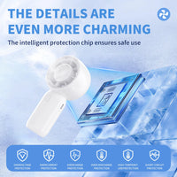 Compact 3-Speed Handheld Fan