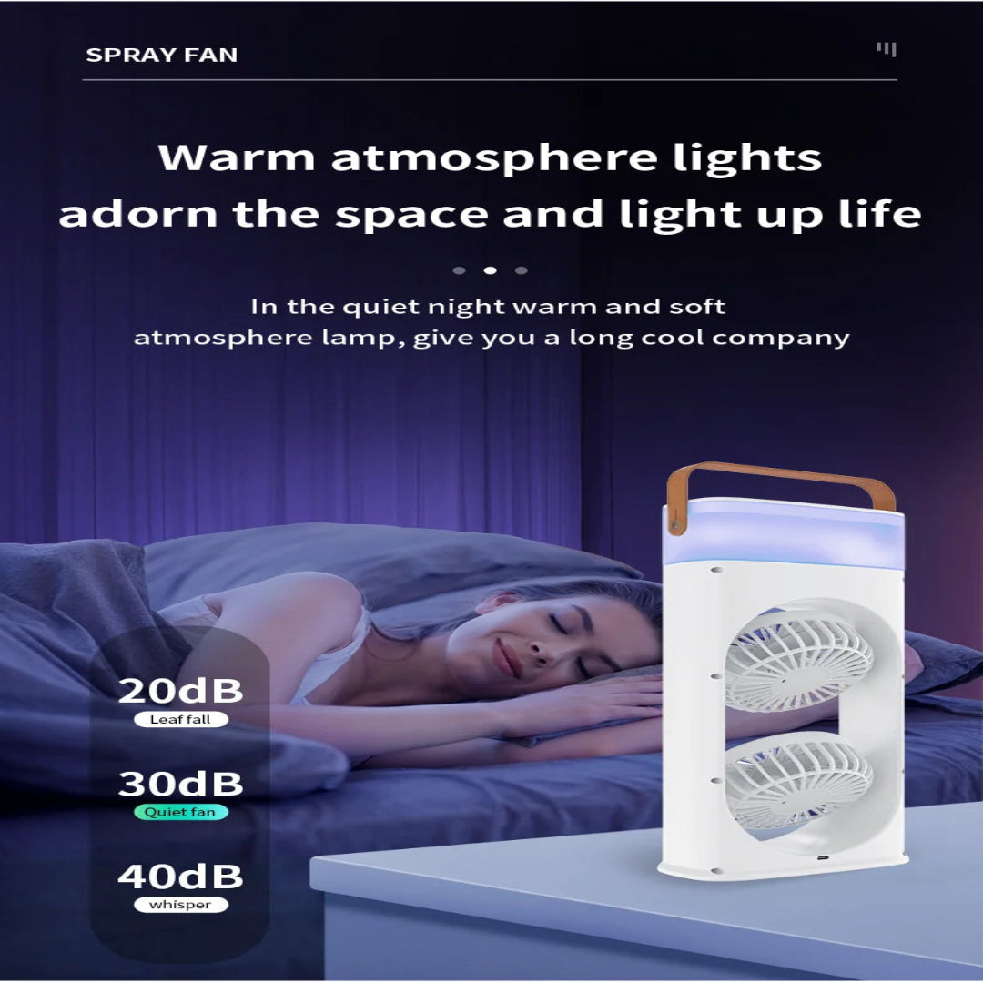 Desktop Misting Fan with 400ML Tank