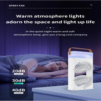 Desktop Misting Fan with 400ML Tank