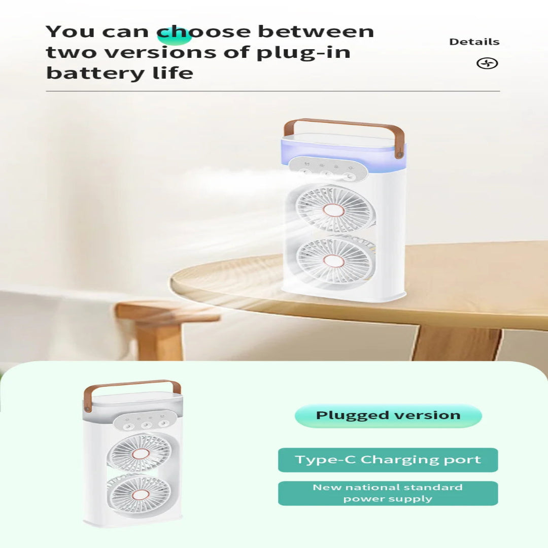 Desktop Misting Fan with 400ML Tank