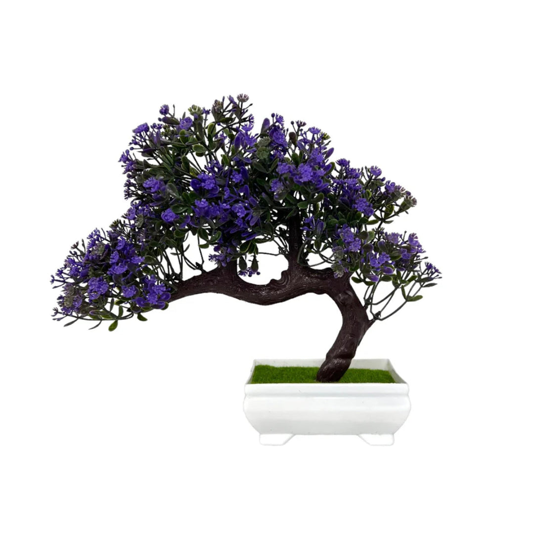 Sideways Bonsai (Artificial)-Good Gift