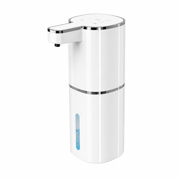 Luxury Touchless Automatic Foaming Soap Dispenser for Kitchens &amp; Bathrooms | Rechargeable &amp; Waterproof