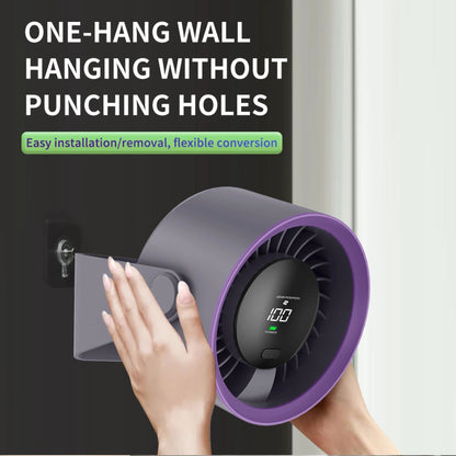 Rechargeable Desktop/Wall-Mounted Fan