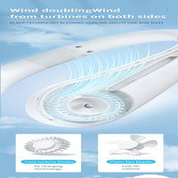 Hands-Free Rechargeable Neck Fan