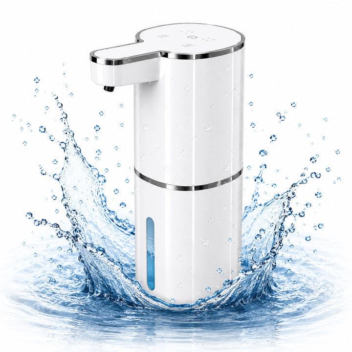 Luxury Touchless Automatic Foaming Soap Dispenser for Kitchens &amp; Bathrooms | Rechargeable &amp; Waterproof