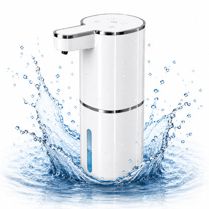Luxury Touchless Automatic Foaming Soap Dispenser for Kitchens &amp; Bathrooms | Rechargeable &amp; Waterproof