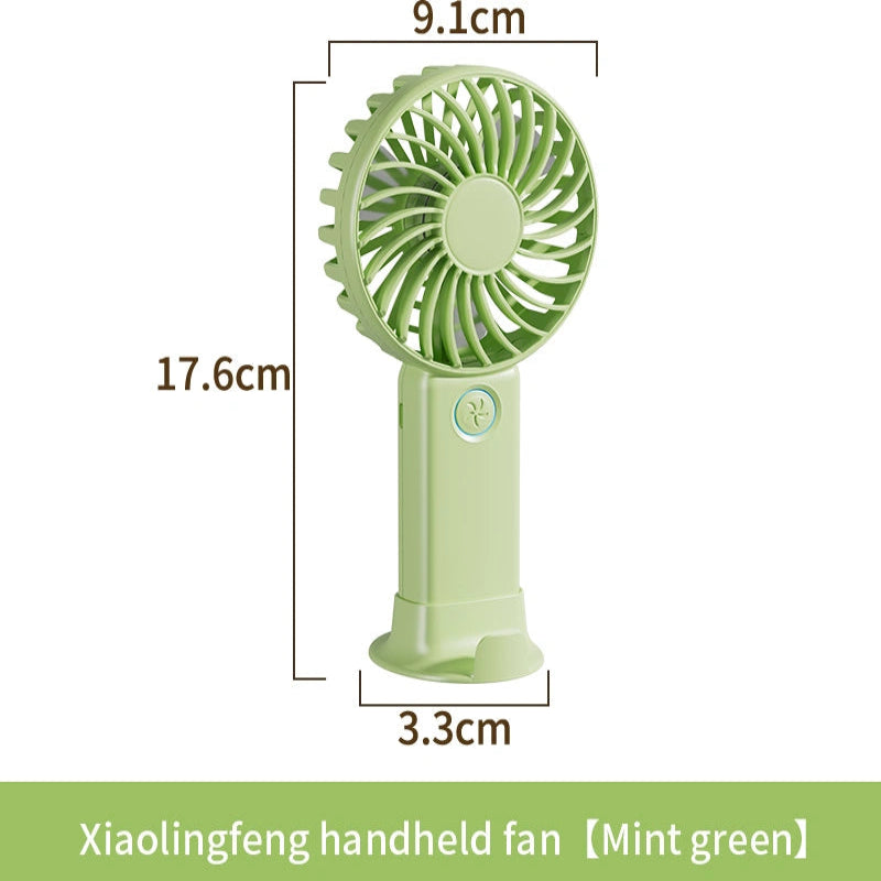 Handheld Fan with Phone Stand