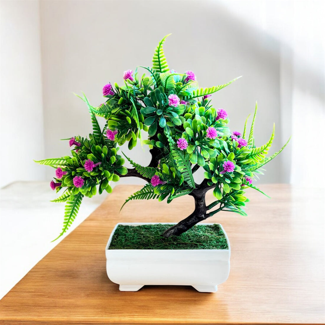 Vibrant Yellow Mini Bonsai — A Lovely Decorative Gift for Any Home