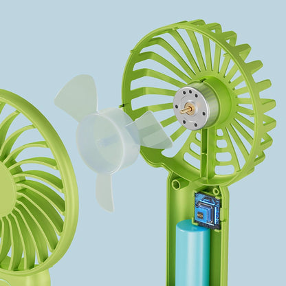 Handheld Fan with Phone Stand