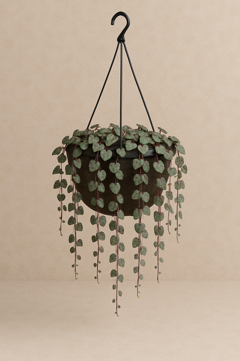 String of Hearts (Hanging basket)