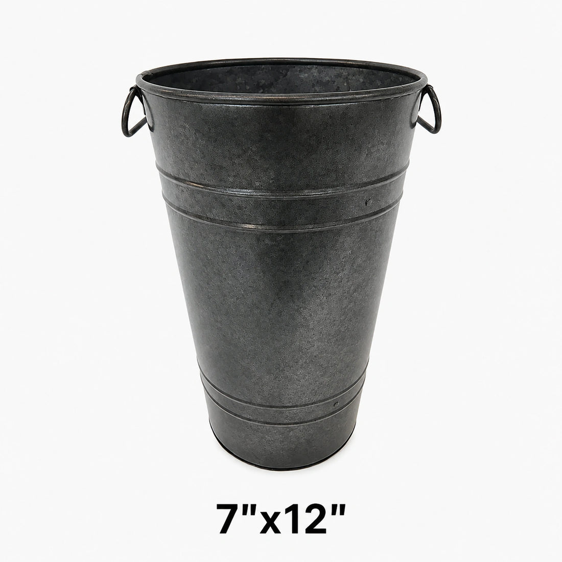 Galvanized French Vase Planter