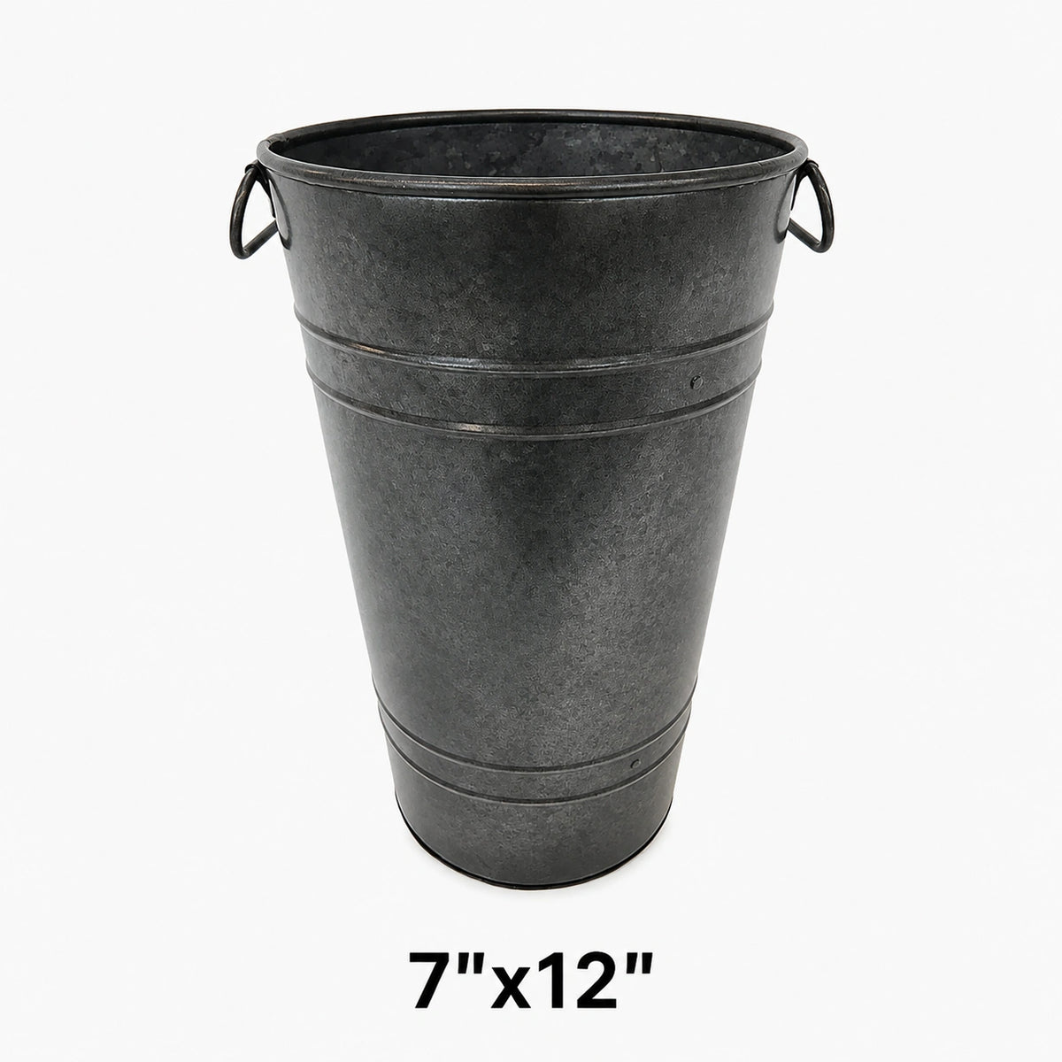 Galvanized French Vase Planter