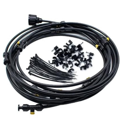 Brass Nozzle Spray Mist Cooling System