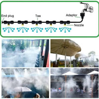 Brass Nozzle Spray Mist Cooling System