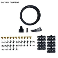 Brass Nozzle Spray Mist Cooling System