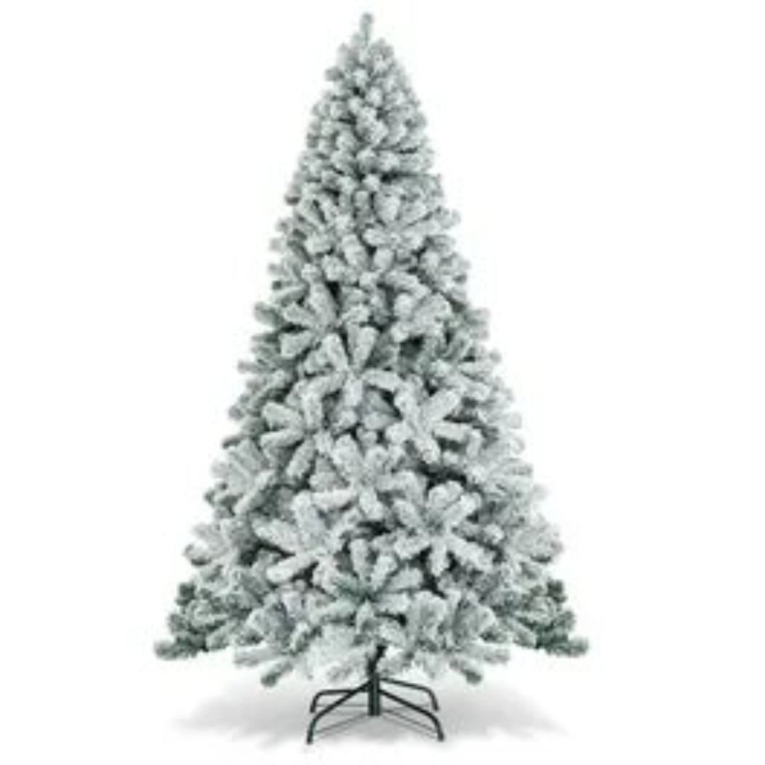 Artificial Tree : Flocked Utica Tree
