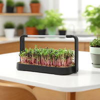 LED Microgreen Grow Kit – Indoor Smart Garden with Full Spectrum Grow Light