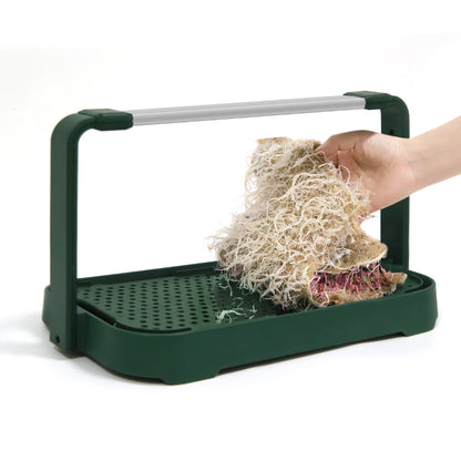 LED Microgreen Grow Kit – Indoor Smart Garden with Full Spectrum Grow Light