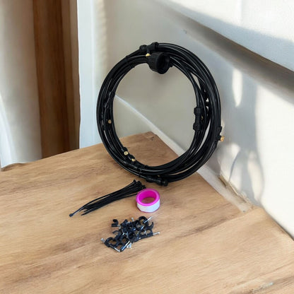 Brass Nozzle Spray Mist Cooling System