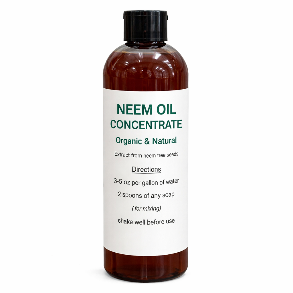 Neem Oil Organic, Excellent Organic Pesticide &amp; Fungicide(Concentrate)