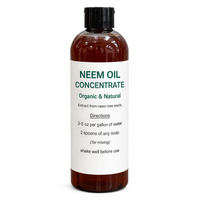 Neem Oil Organic, Excellent Organic Pesticide & Fungicide(Concentrate)