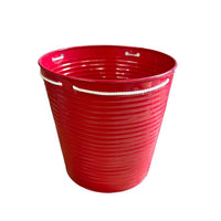Alluring red pot planter for decorative plants