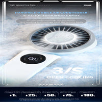 100-Speed Personal Cooling Fan