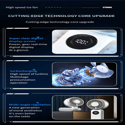 100-Speed Personal Cooling Fan