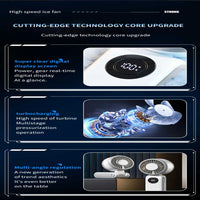 100-Speed Personal Cooling Fan