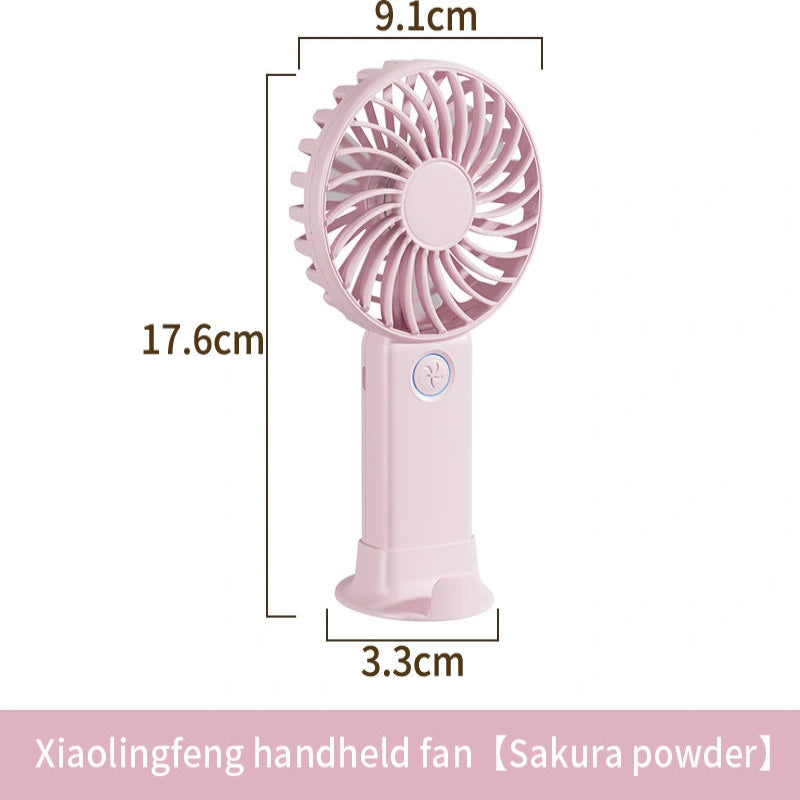 Handheld Fan with Phone Stand