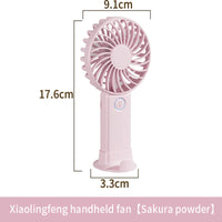 Handheld Fan with Phone Stand