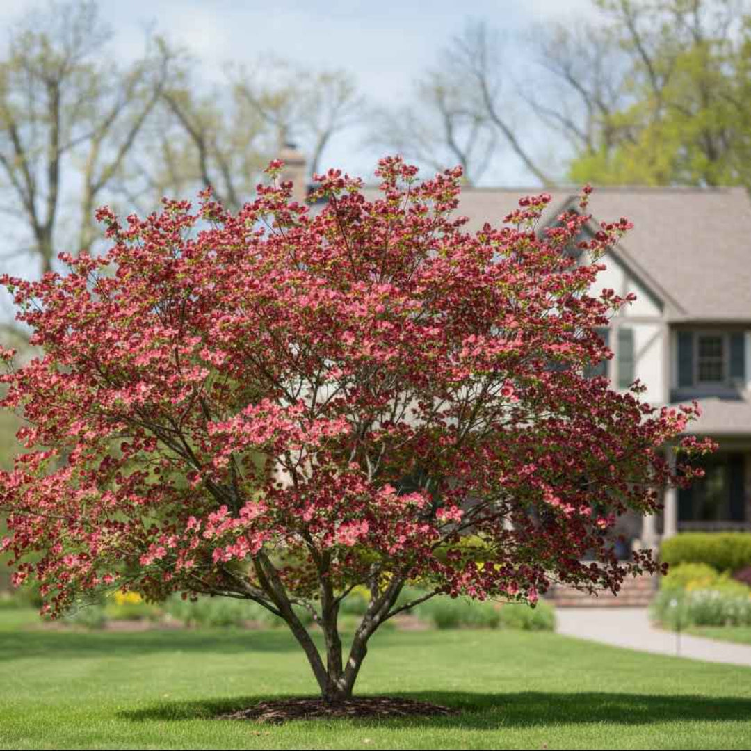 Raging Red Dogwood Tree
