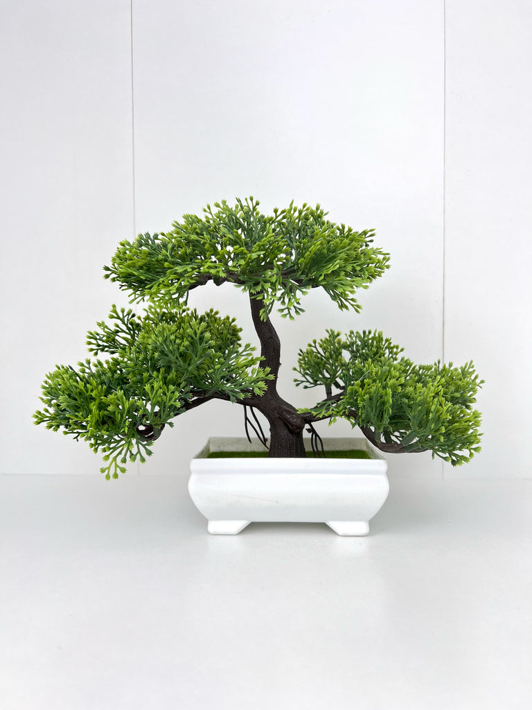 Gorgeous Green Three-Tiered Bonsai