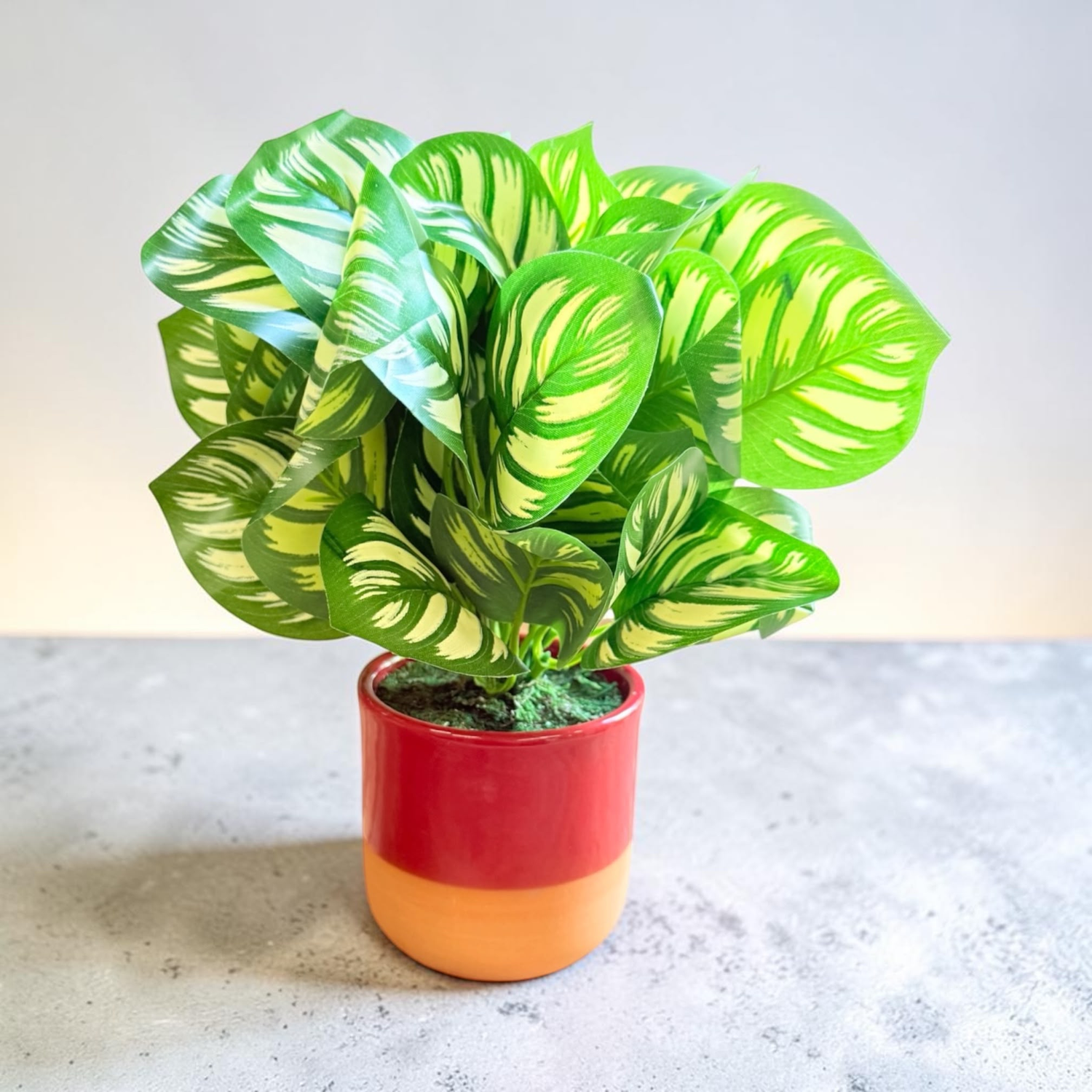 Artificial Peacock Plant