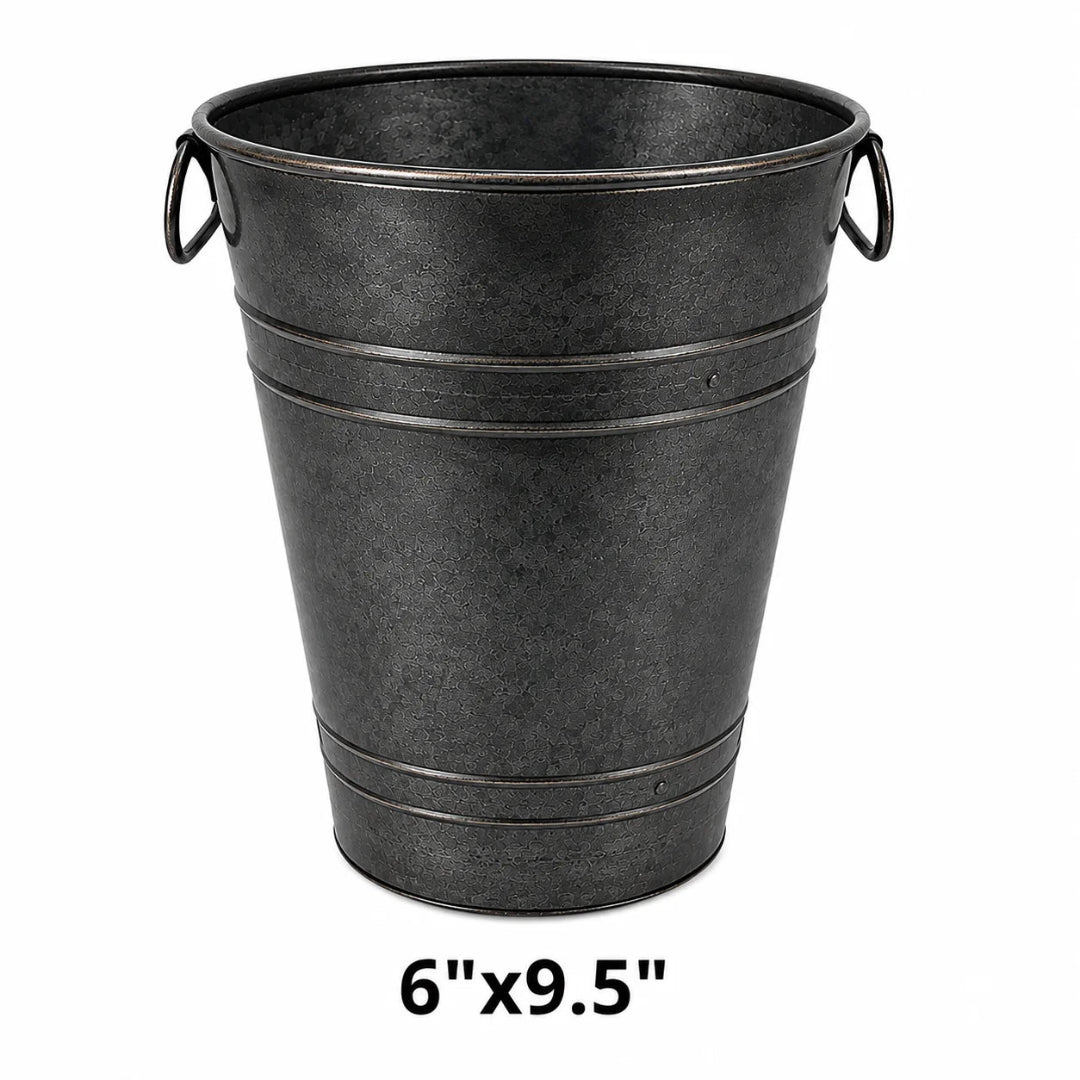 Galvanized French Vase Planter