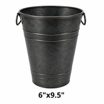 Galvanized French Vase Planter