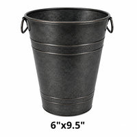 Galvanized French Vase Planter