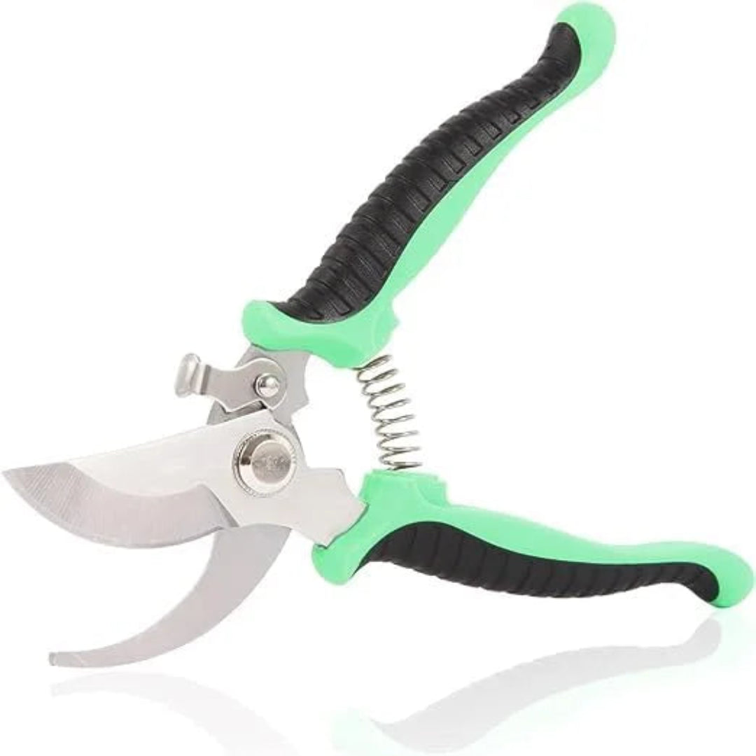 Plant Pruning Shears – 190mm Green Garden Hand Pruner