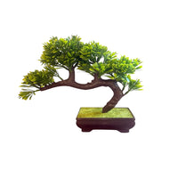 Artificial Green Side Spiral Bonsai – Decorative Bonsai Plant