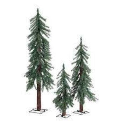 Artificial Tree: Natural Looking Triple Alpine Tree Set