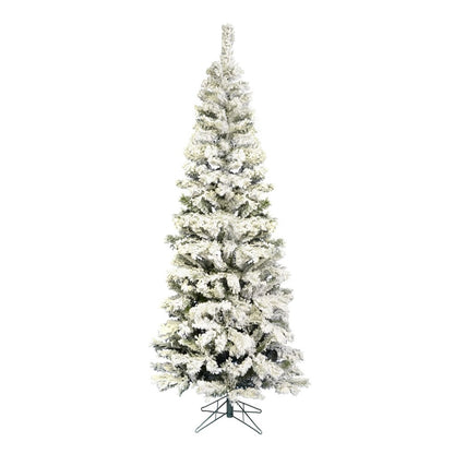 Stunning Flocked Pacific Tree-Artificial
