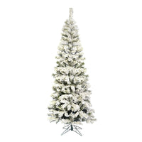 Stunning Flocked Pacific Tree-Artificial