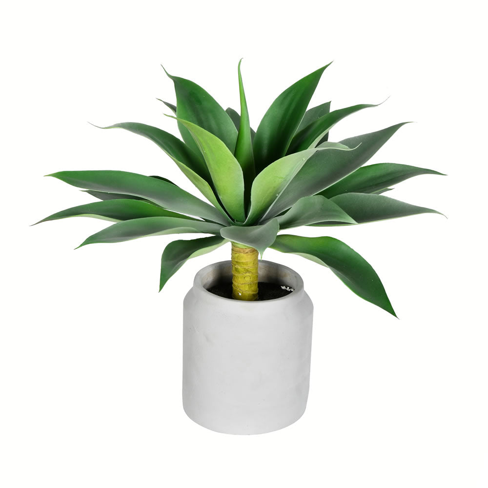 Artificial Plant : Potted Agave - From World Famous Vickerman Products