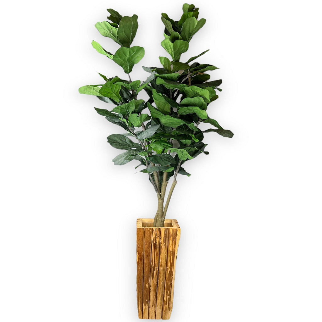 Gorgeous Artificial Fiddle Tree with or without pot
