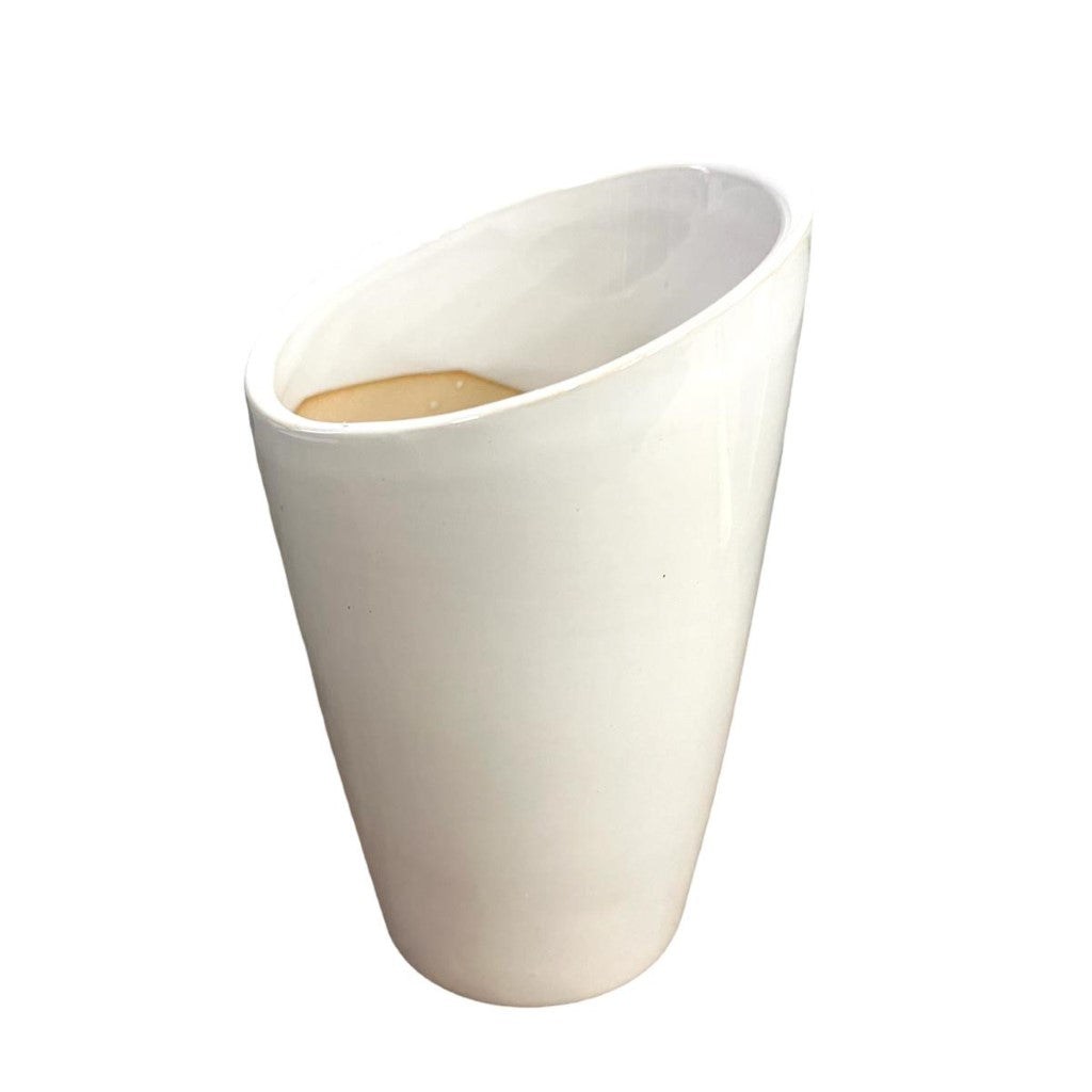 Oval Shape Opening Ceramic Pot/Planter buy online plants and trees at  pixies Gardens.