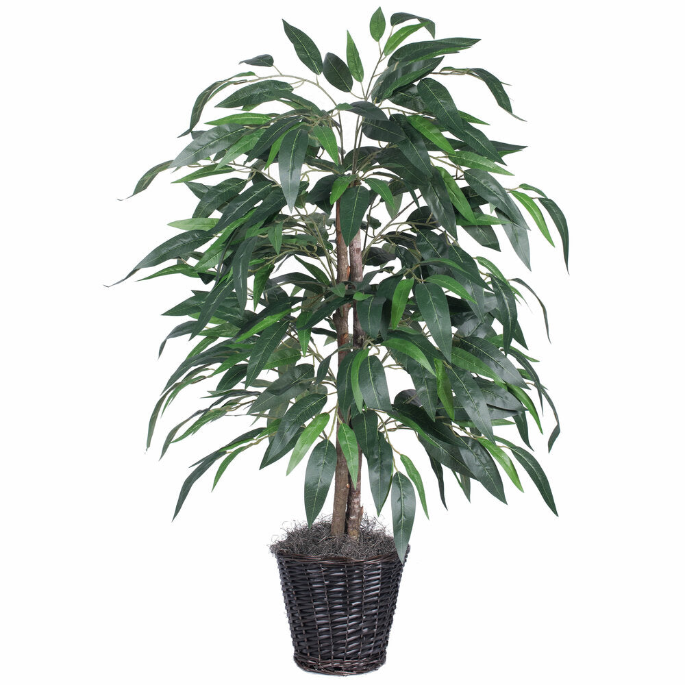 Artificial Plant : Mango Bush With Pot of Your Choice - From World Famous Vickerman Products