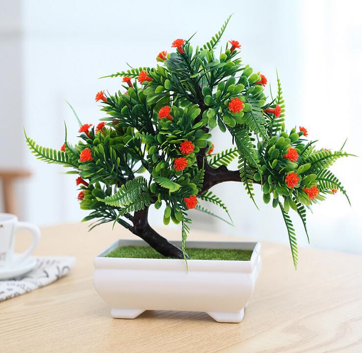 Gorgeous Bonsai with Very Attractive Pot -Excellent Gift.. Looks Almost Real, Without The Hassle of Maintenance and Dying (Artificial Plant)
